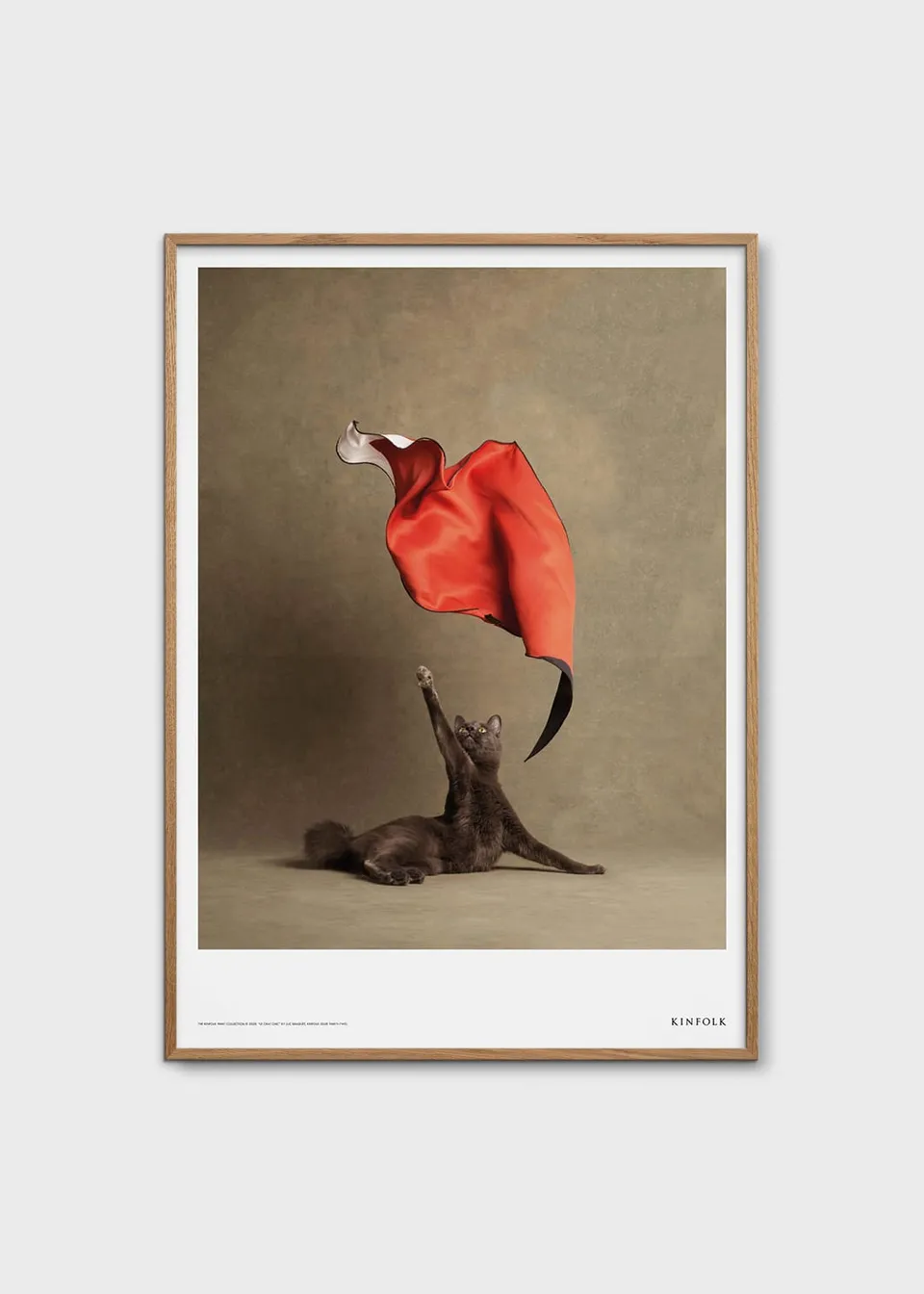 The Poster Club Le Chat Chic Poster 50x70 cm Katzenmotiv