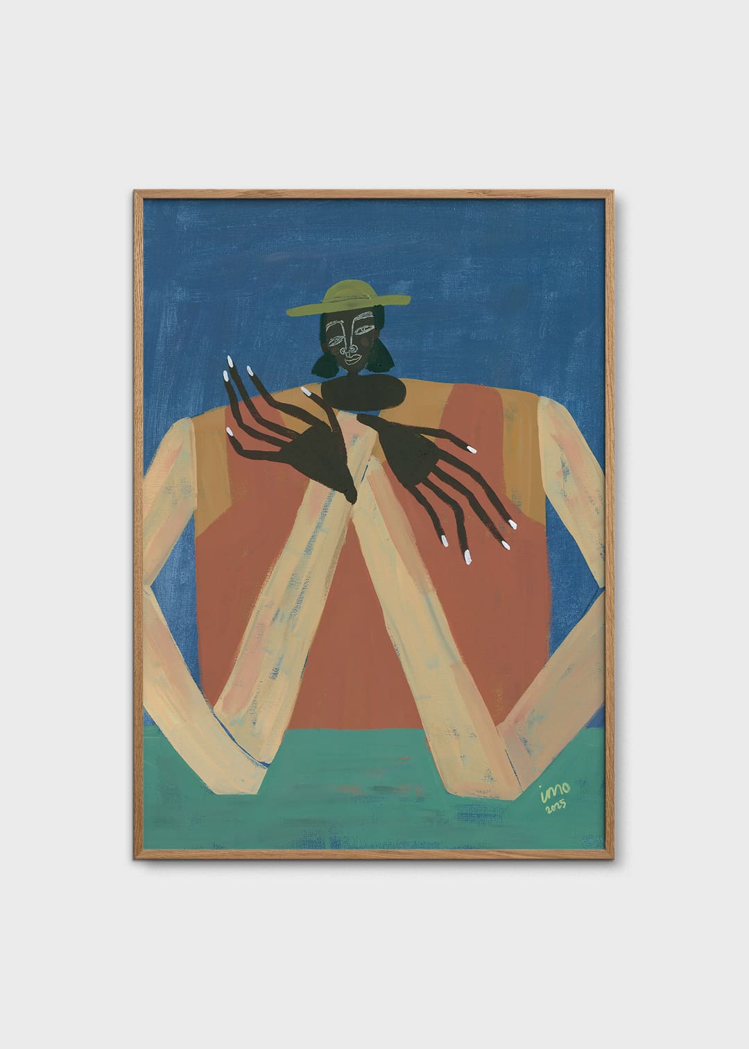 The Poster Club Art Prints Imagination Is Key Poster 30x40 cm