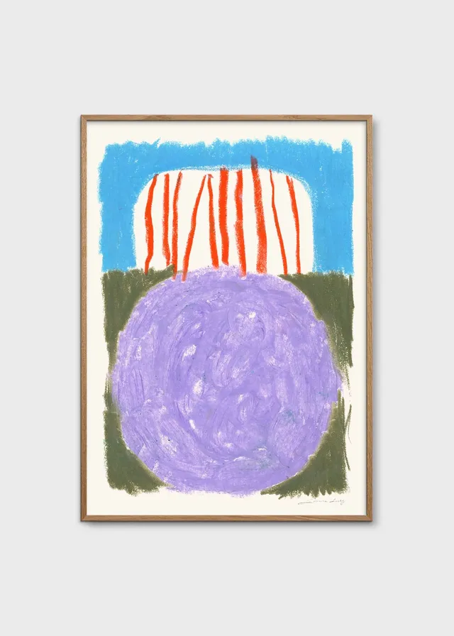 The Poster Club Art Prints Purplebello Poster 50x70 cm lila
