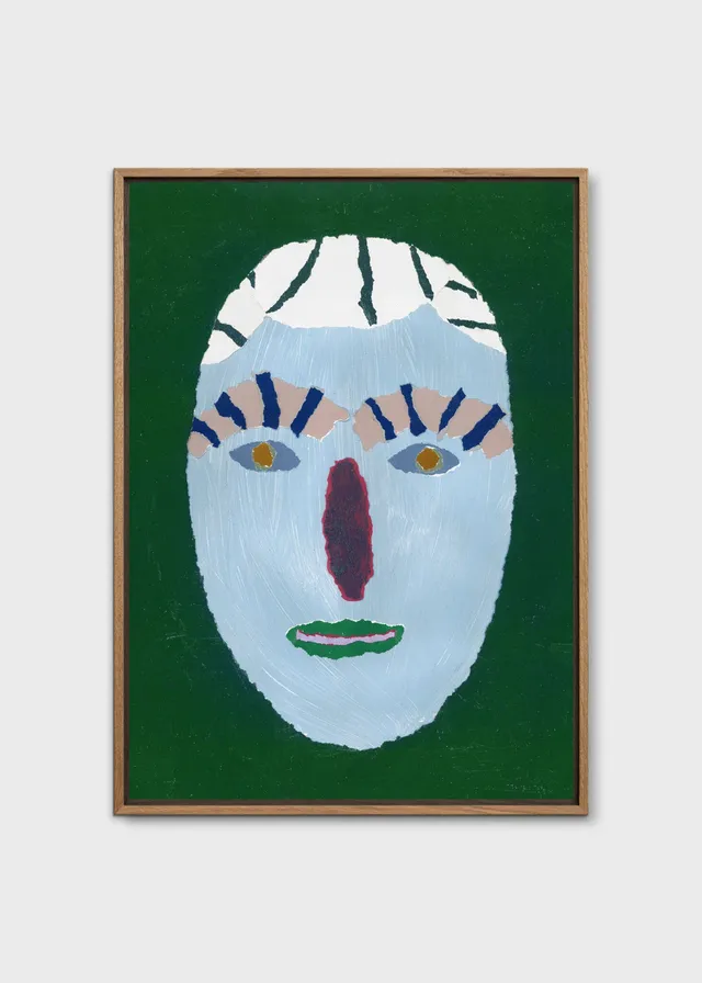 The Poster Club Art Prints Bright Hair Portrait Leinwand 30x40