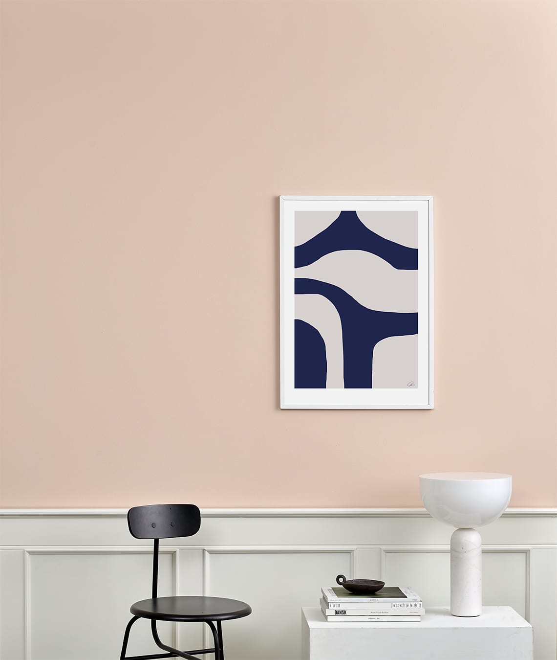 The Poster Club Art Prints Separation Poster 30x40 cm blau
