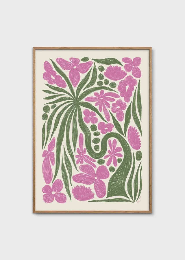 The Poster Club Art Prints Wonder Poster A4 Botanik