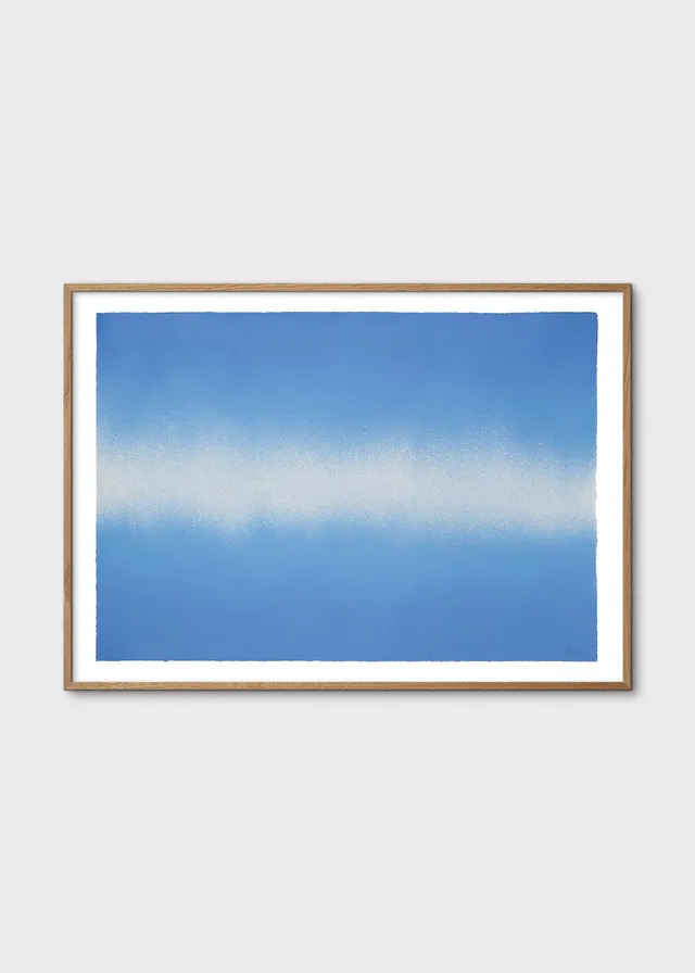The Poster Club Art Prints Blue Interstellar Poster 30x40 blau