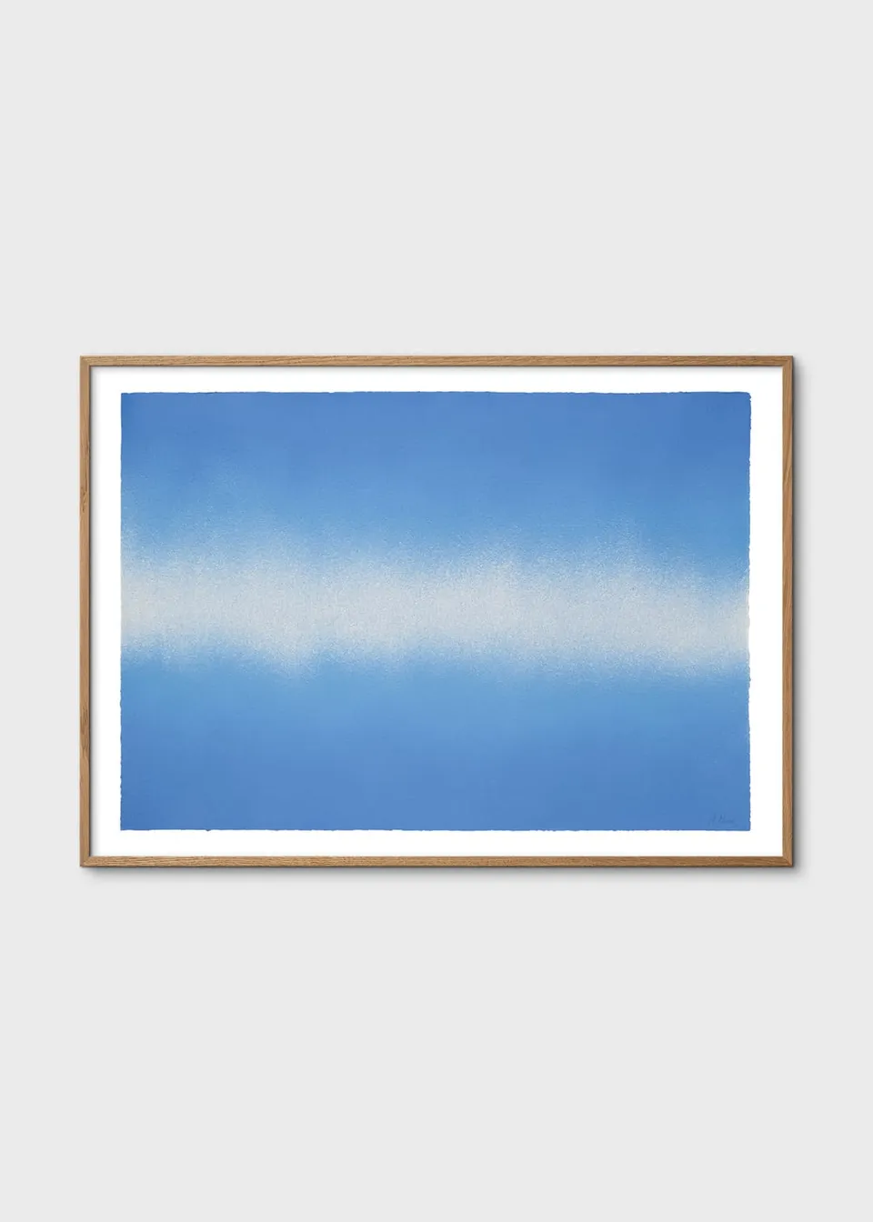 The Poster Club Art Prints Blue Interstellar Poster 30x40 blau