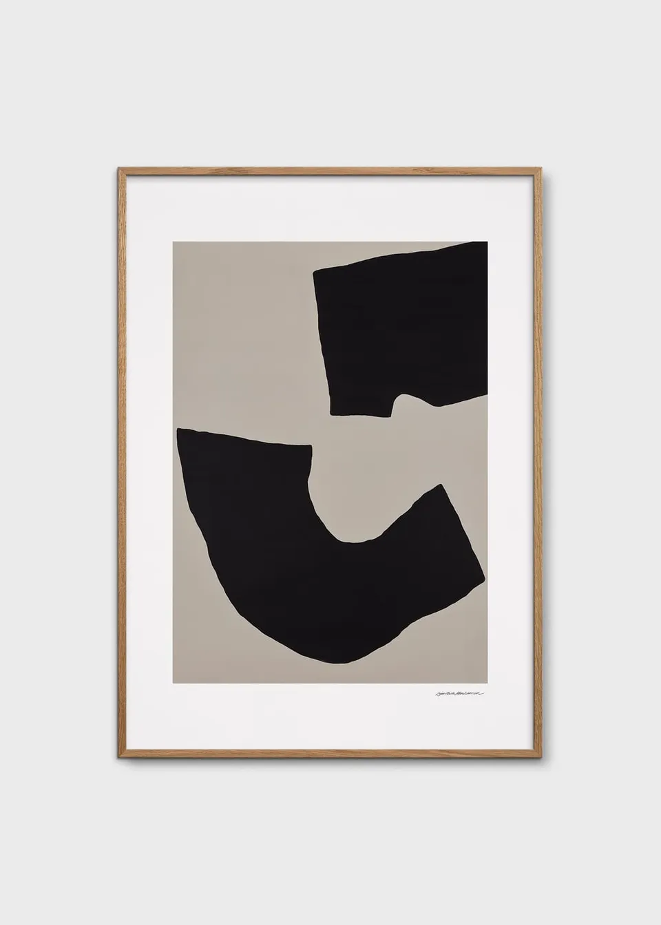 The Poster Club Mock Up No. 1 Kunstdruck 50x70 cm Beige
