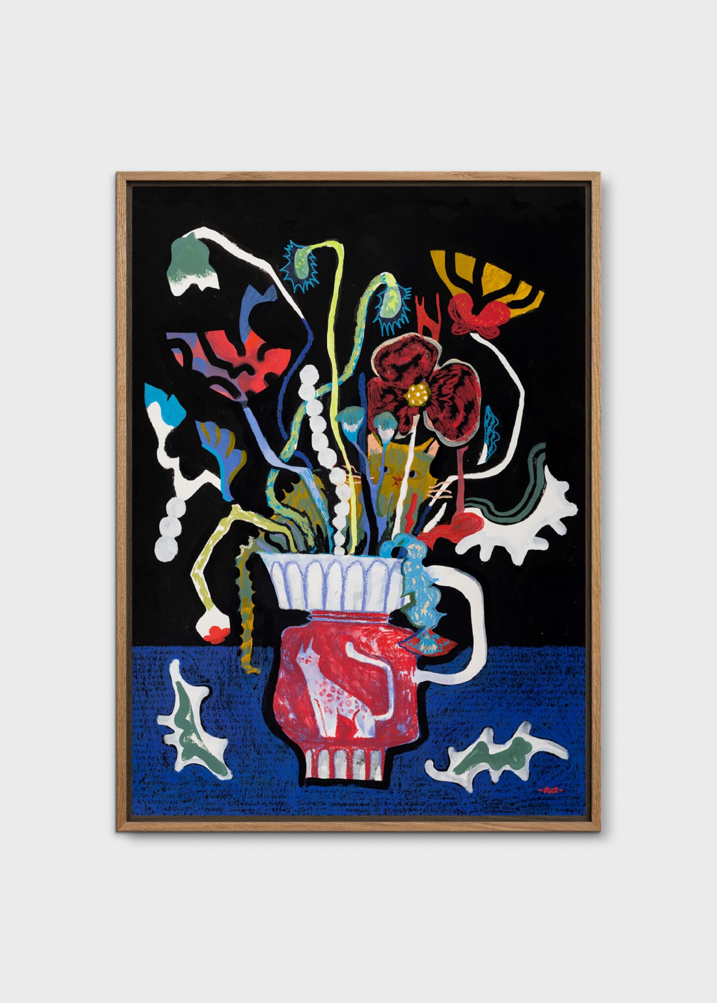 The Poster Club Art Prints The Vase Leinwandbild 30x40