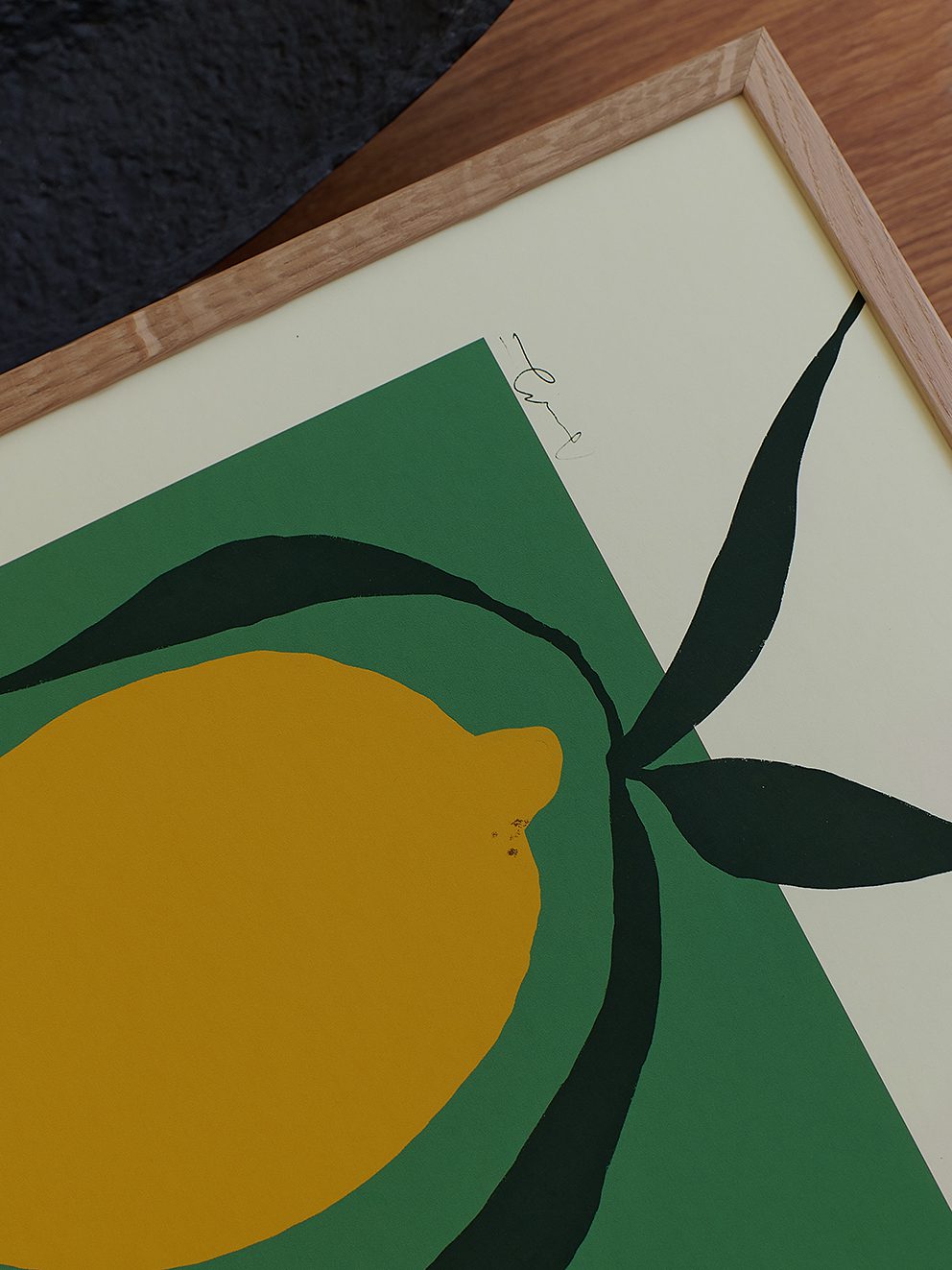 The Poster Club Green Lemon Poster 30x40 cm Botanik