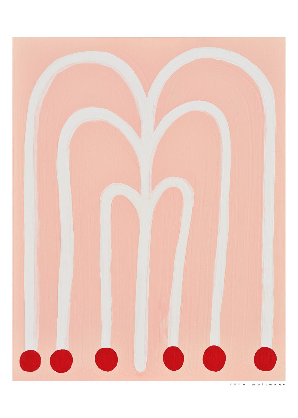 The Poster Club Art Prints Grosse Blume Poster 30x40 cm rosa