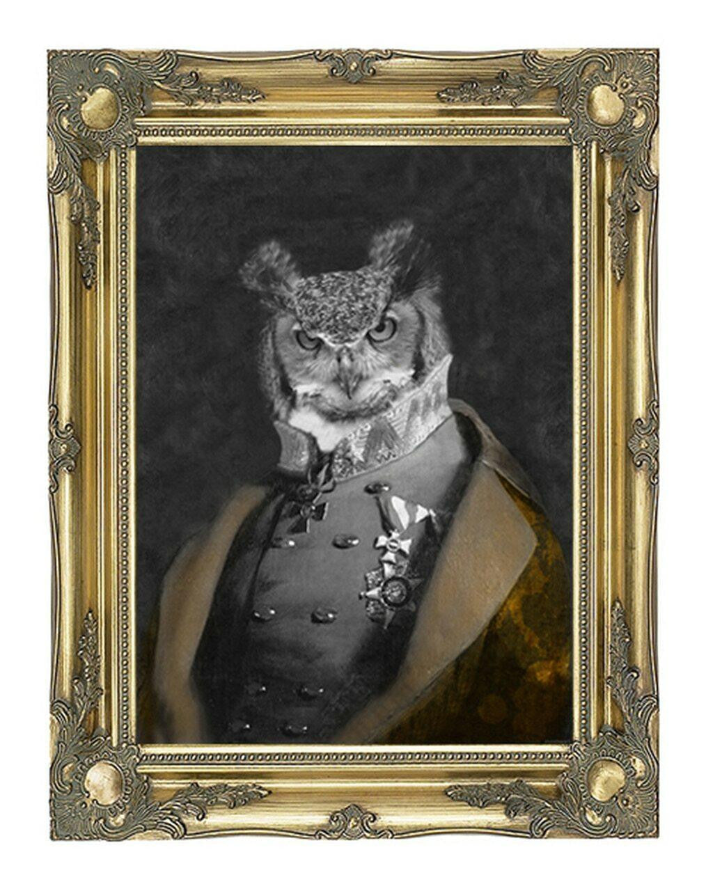 Mineheart Grandfather Olaf Gold Edition Leinwandbild 66x81cm