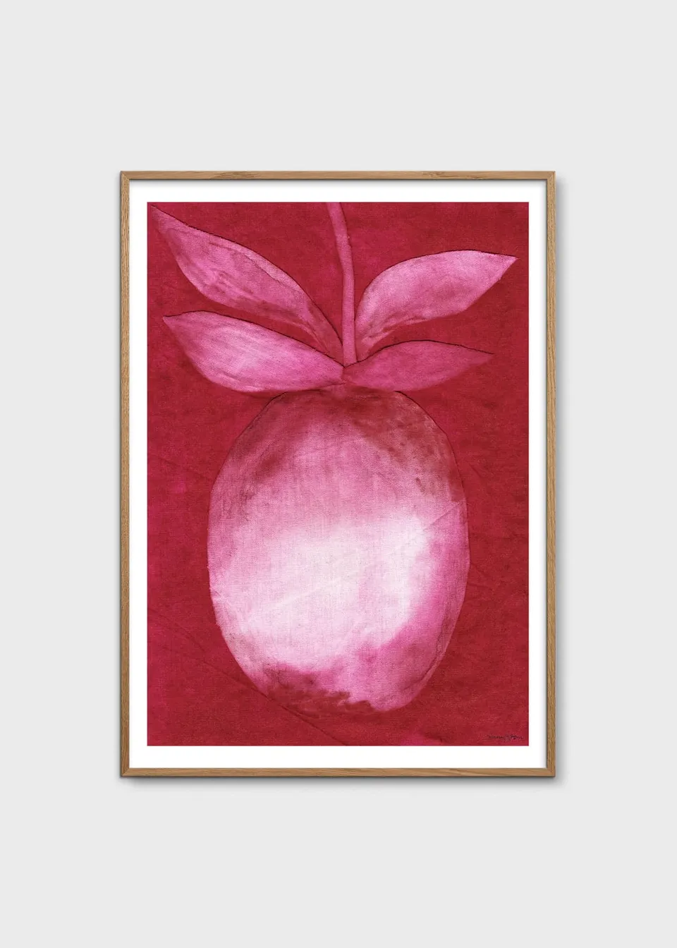 The Poster Club Art Prints Plum Poster 30x40 cm pflaume