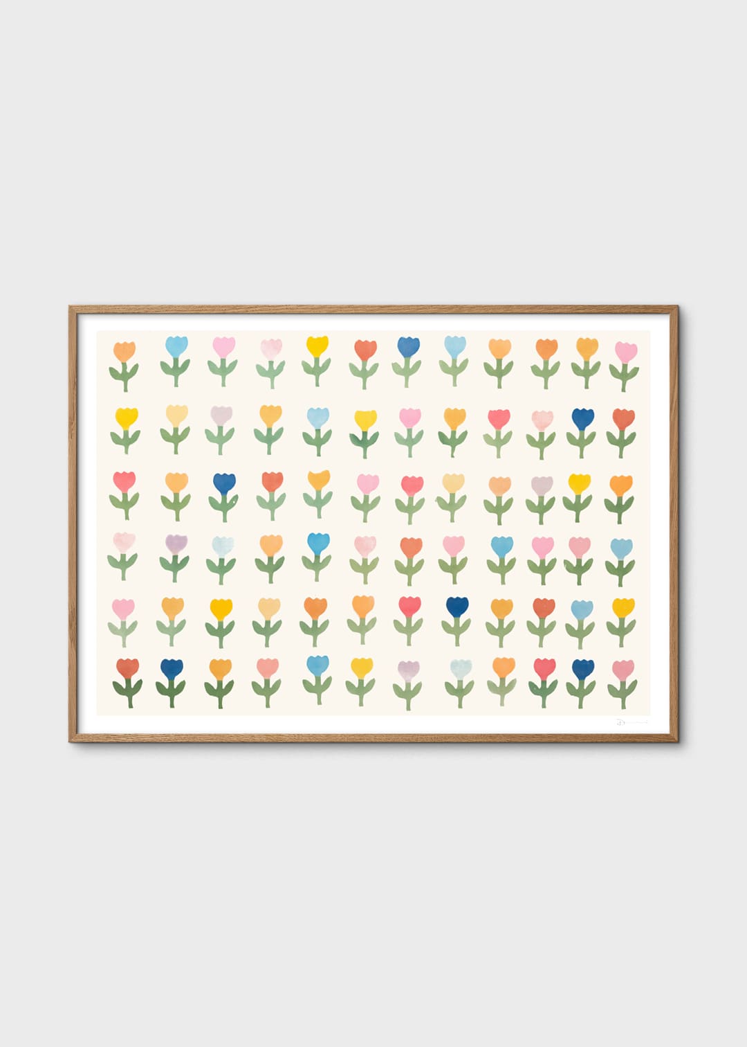 The Poster Club Art Prints 72 Flowers Poster A4 Blumen