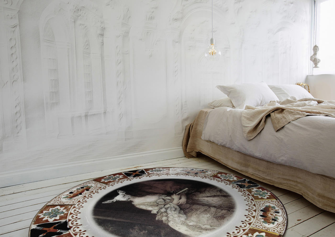 Mineheart Rugs The Goat Rug Teppich Rund 200x200cm Tufted