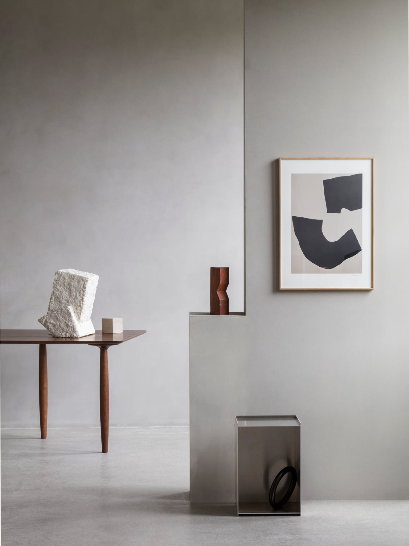 The Poster Club Mock Up No. 1 Kunstdruck 50x70 cm Beige