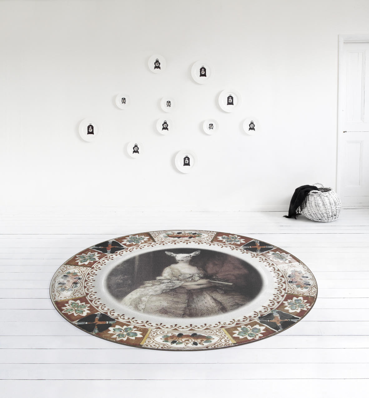 Mineheart Rugs The Goat Rug Teppich Rund 200x200cm Tufted