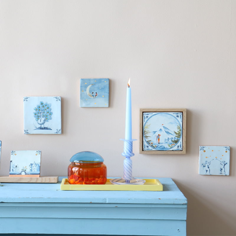 Storytiles Delft Blue Bestemming in zicht Fliese S 10x10 Berg