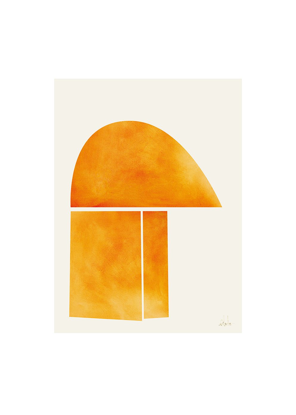 The Poster Club Art Prints A Perfect Door Poster 30x40 beige