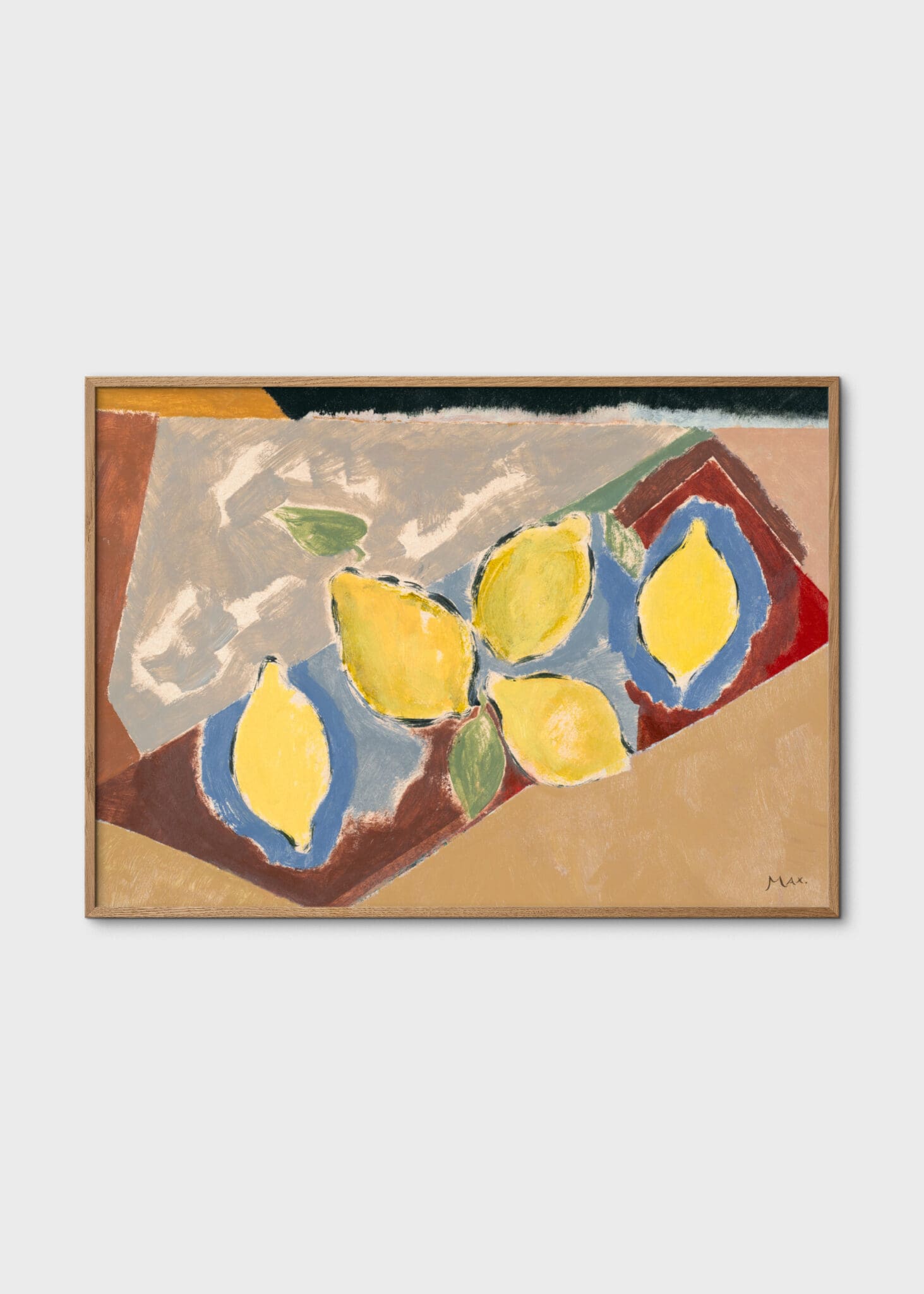 The Poster Club Art Prints Citrons Poster 30x40 cm Küche
