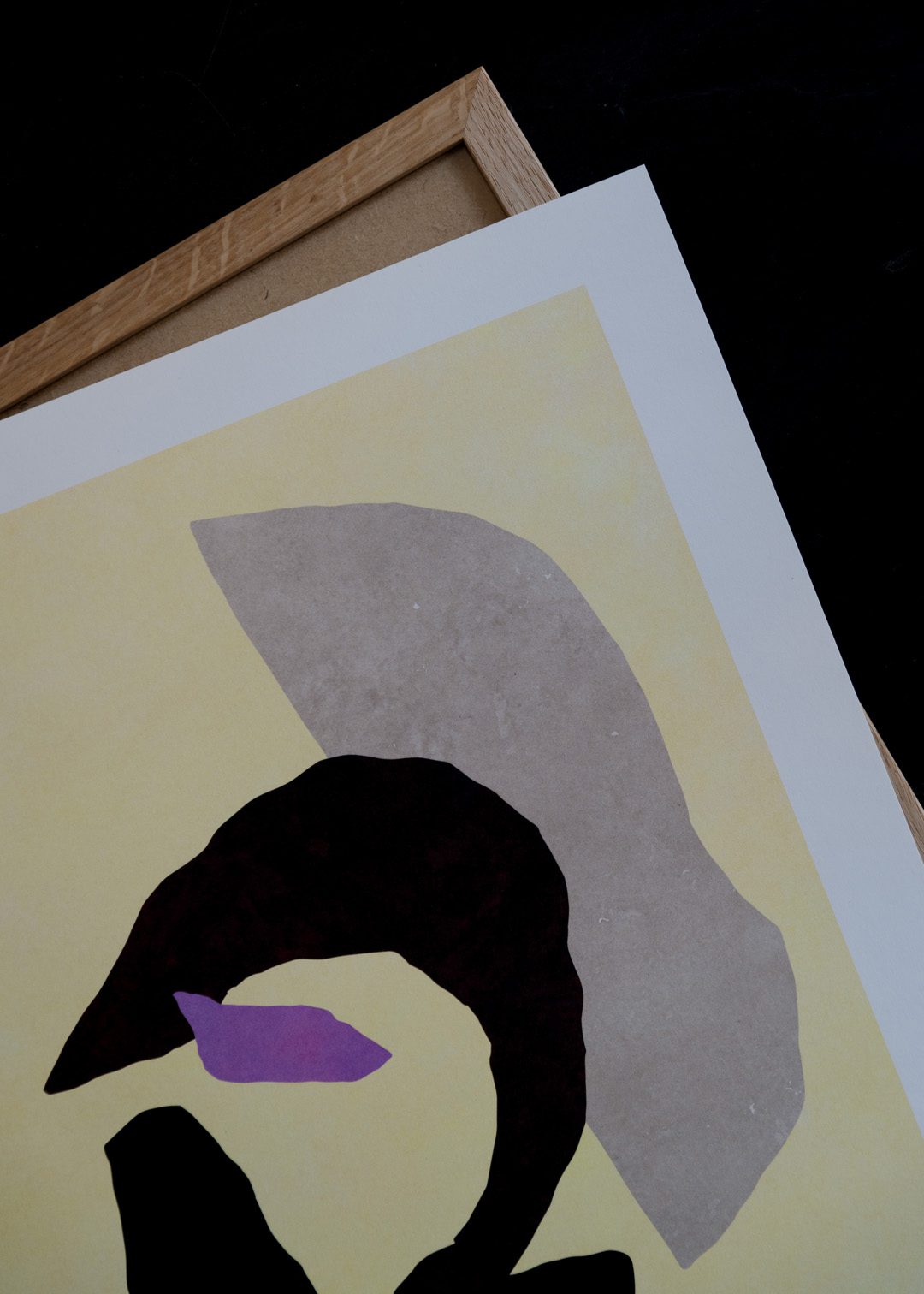 The Poster Club Art Prints Blind Eye no. 03 Poster 30x40 cm beige