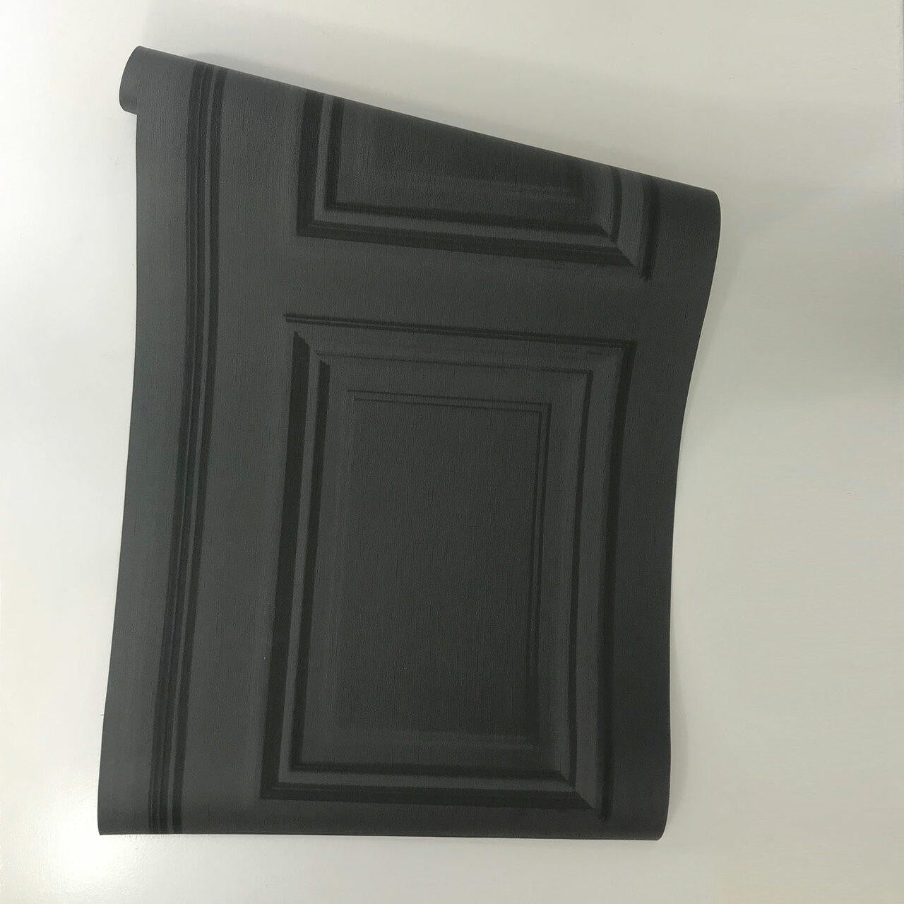 Mineheart Anthracite Panelling Tapete Rolle Paneel schwarz