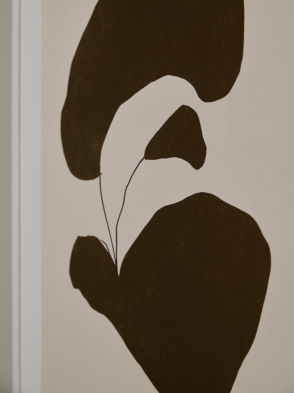 The Poster Club Botanik II Poster A4 Beige Botanik