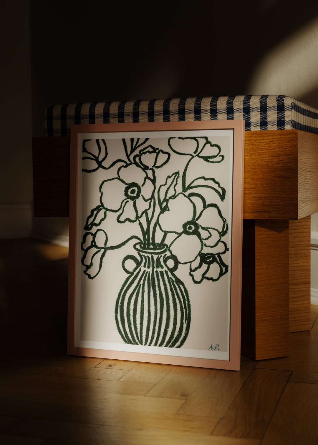 The Poster Club Poppy Studies III Poster 30x40 Grün
