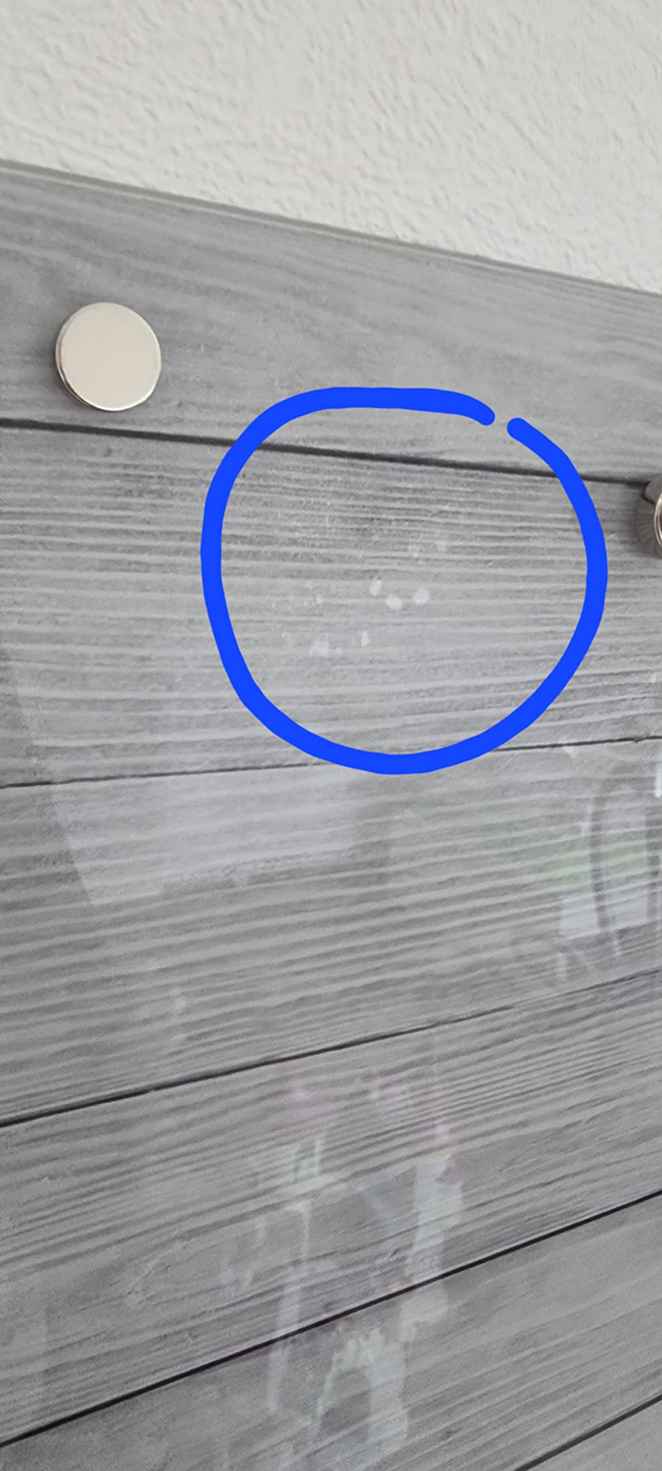 Banjado Magnettafel Glas 120x80 cm Bambus Grün Holzoptik beschreibbar