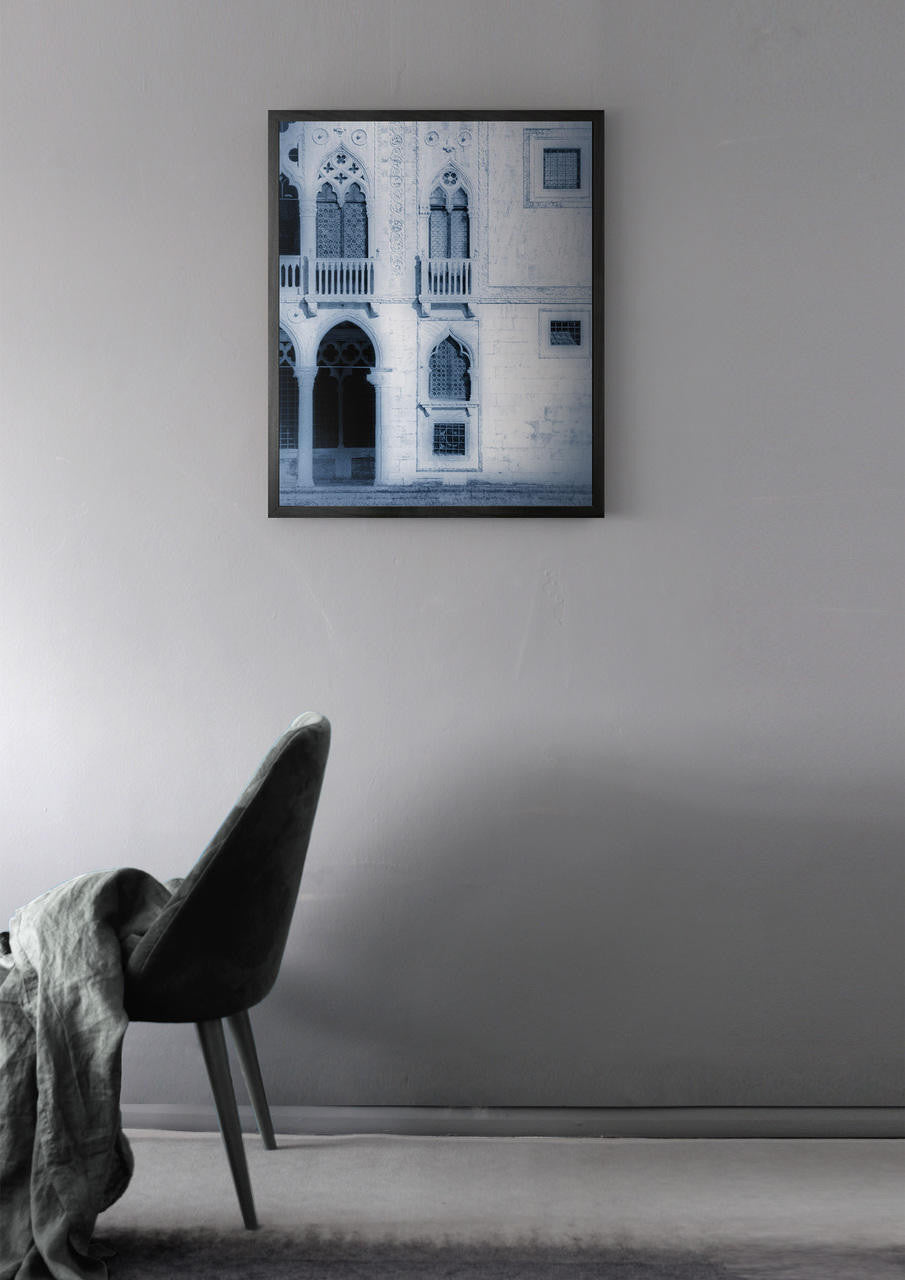 Mineheart Venice Vintage 11 Leinwand 40x50 cm schwarz