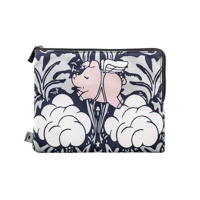 Mineheart Morris Dream Clutch Grün M 32x21 Laptop