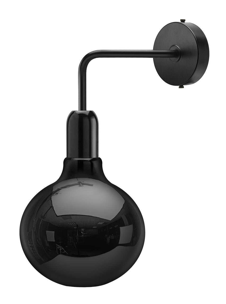 Mineheart Lighting King Edison Ghost Wandleuchte schwarz