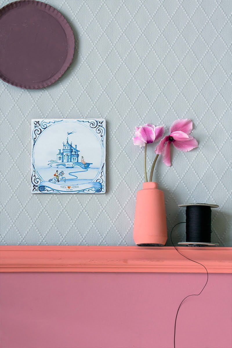 Storytiles Delft Blue Prins op het witte paard Fliese S