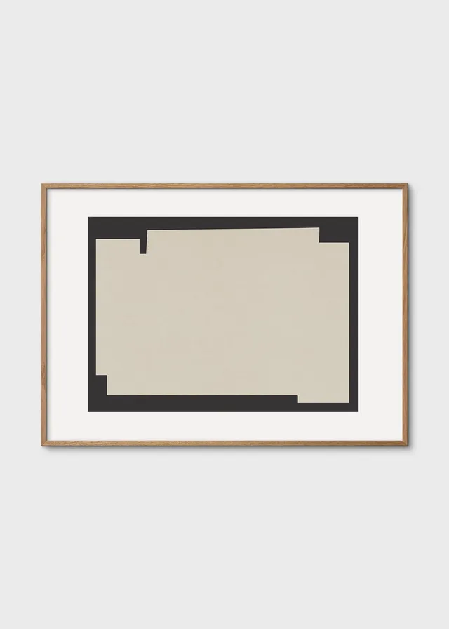 The Poster Club Bauhaus Black Kunstdruck 50x70 schwarz