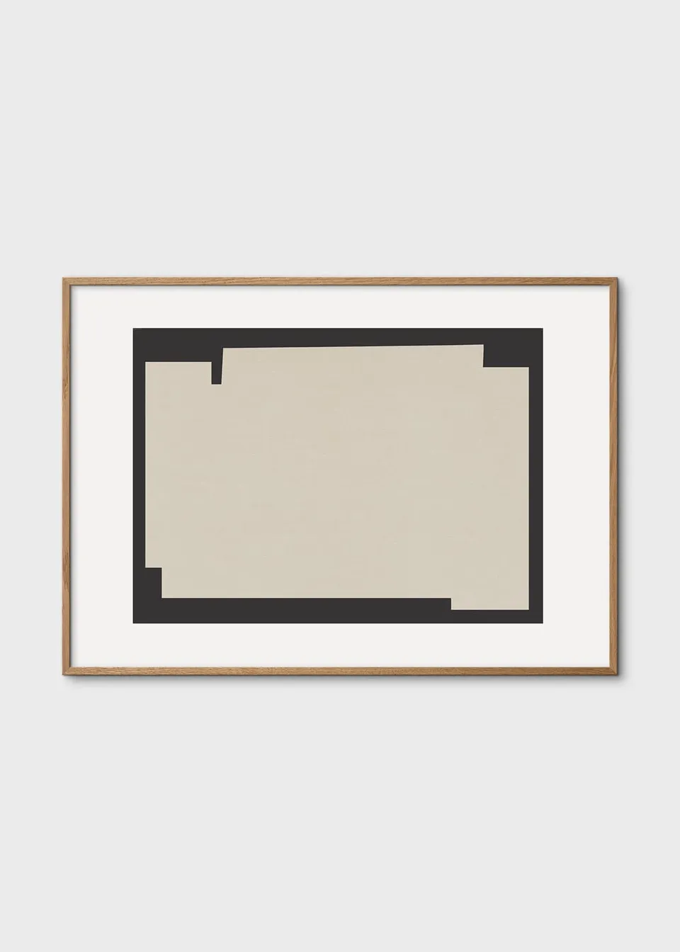The Poster Club Bauhaus Black Kunstdruck 50x70 schwarz
