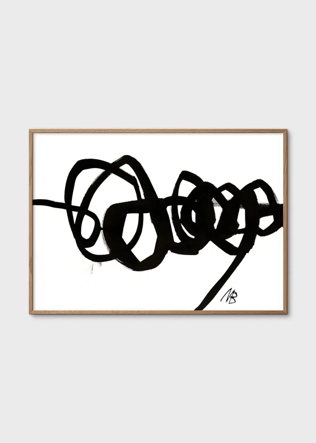 The Poster Club Art Prints No 05 Poster 30x40 schwarz-weiß