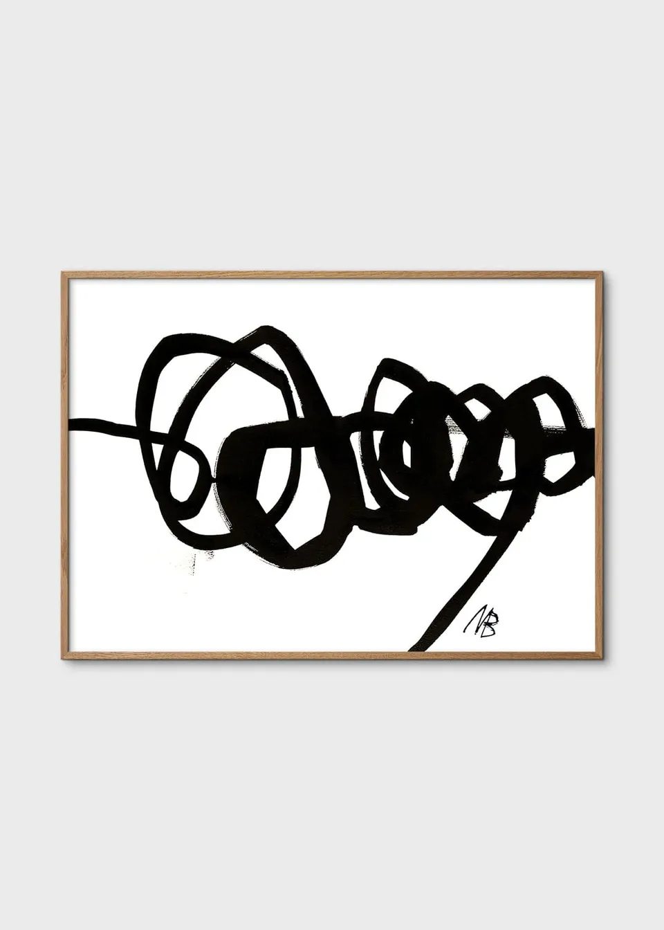 The Poster Club Art Prints No 05 Poster 30x40 schwarz-weiß