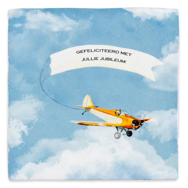 Storytiles Delft Blue Written in the Sky Wandfliese 10x10 cm