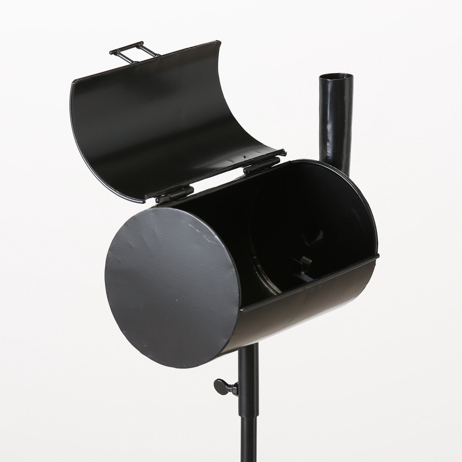 LS-LebenStil Smoke BBQ Smoker Standaschenbecher schwarz 65-115cm