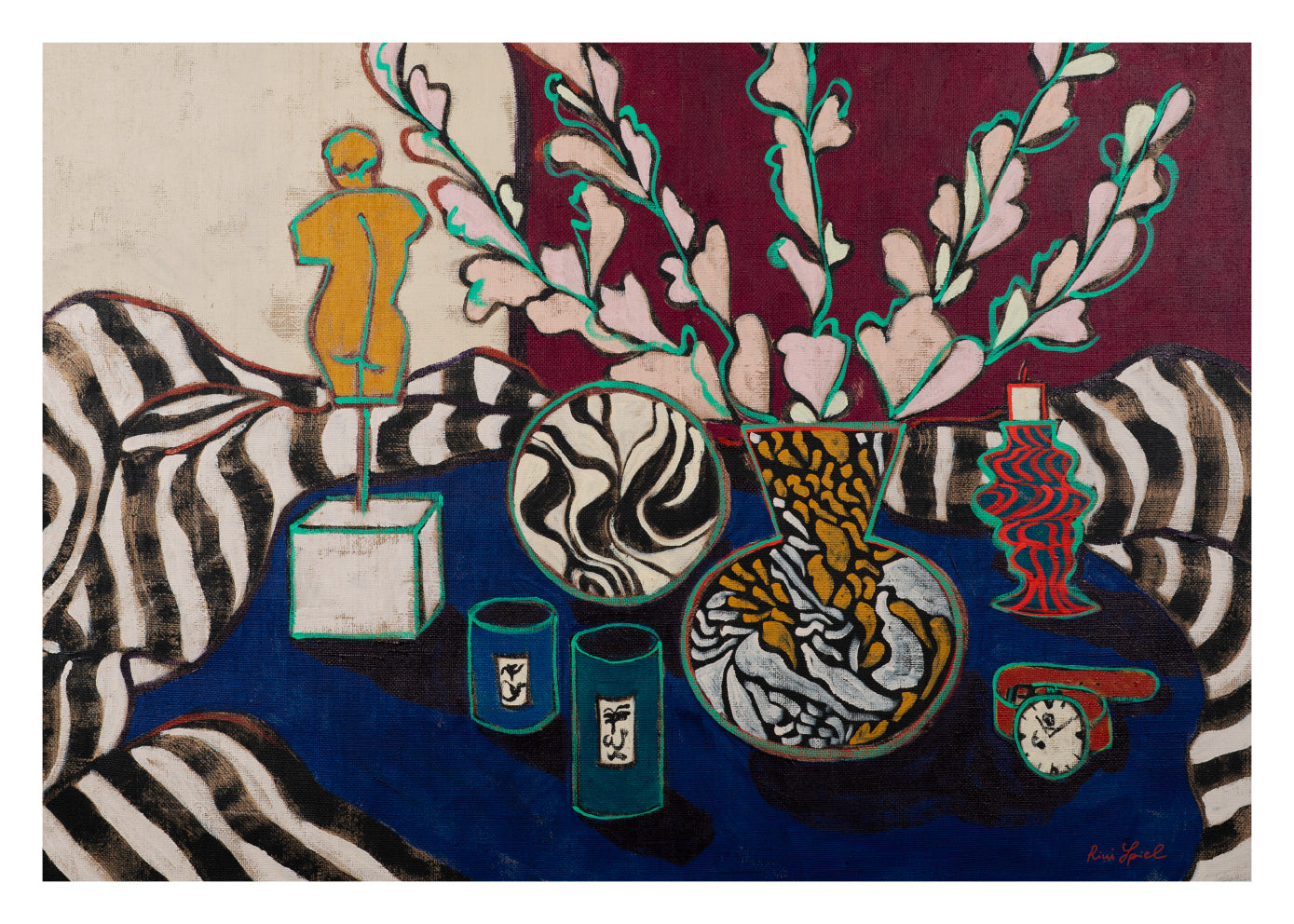 The Poster Club All the Little Things Kunstdruck A4 bunt