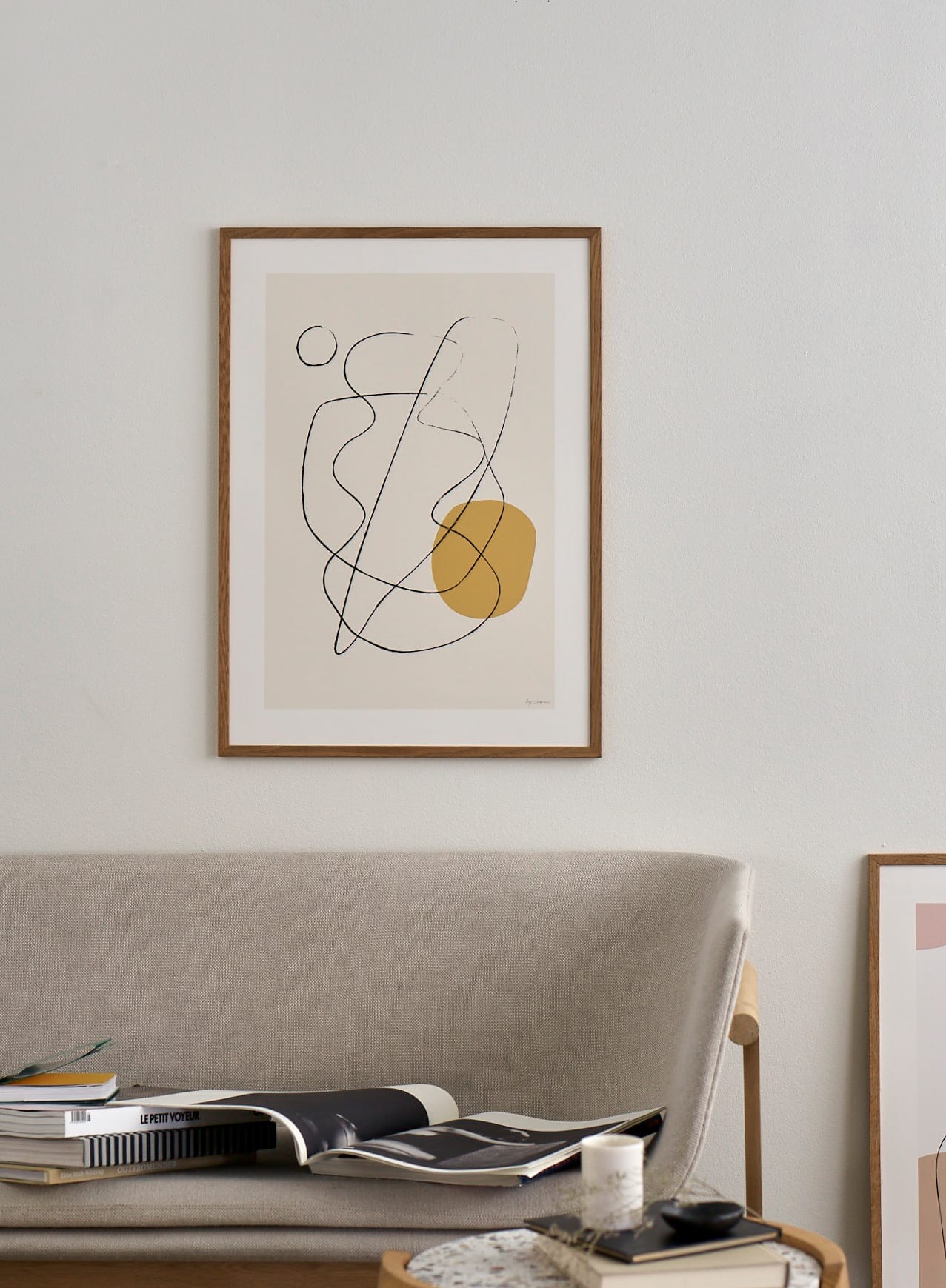 The Poster Club Art Prints NG 03 Poster 30x40 cm beige