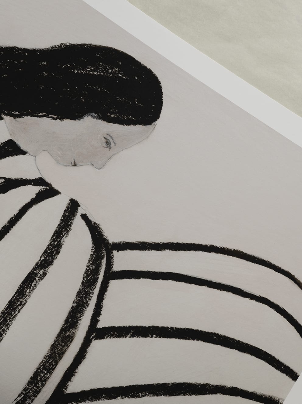 The Poster Club You Poster A4 figurativ beige-schwarz