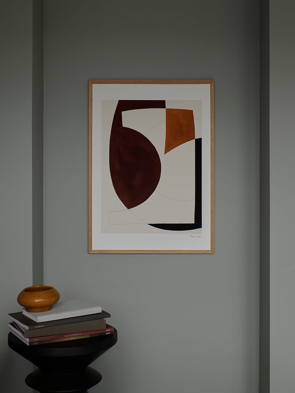 The Poster Club Curated Art Walls Edit No. 013 Bilderwand Erdtöne