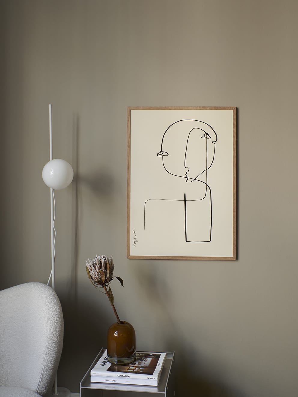 The Poster Club Sculpture No. 02 Poster 50x70 Beige