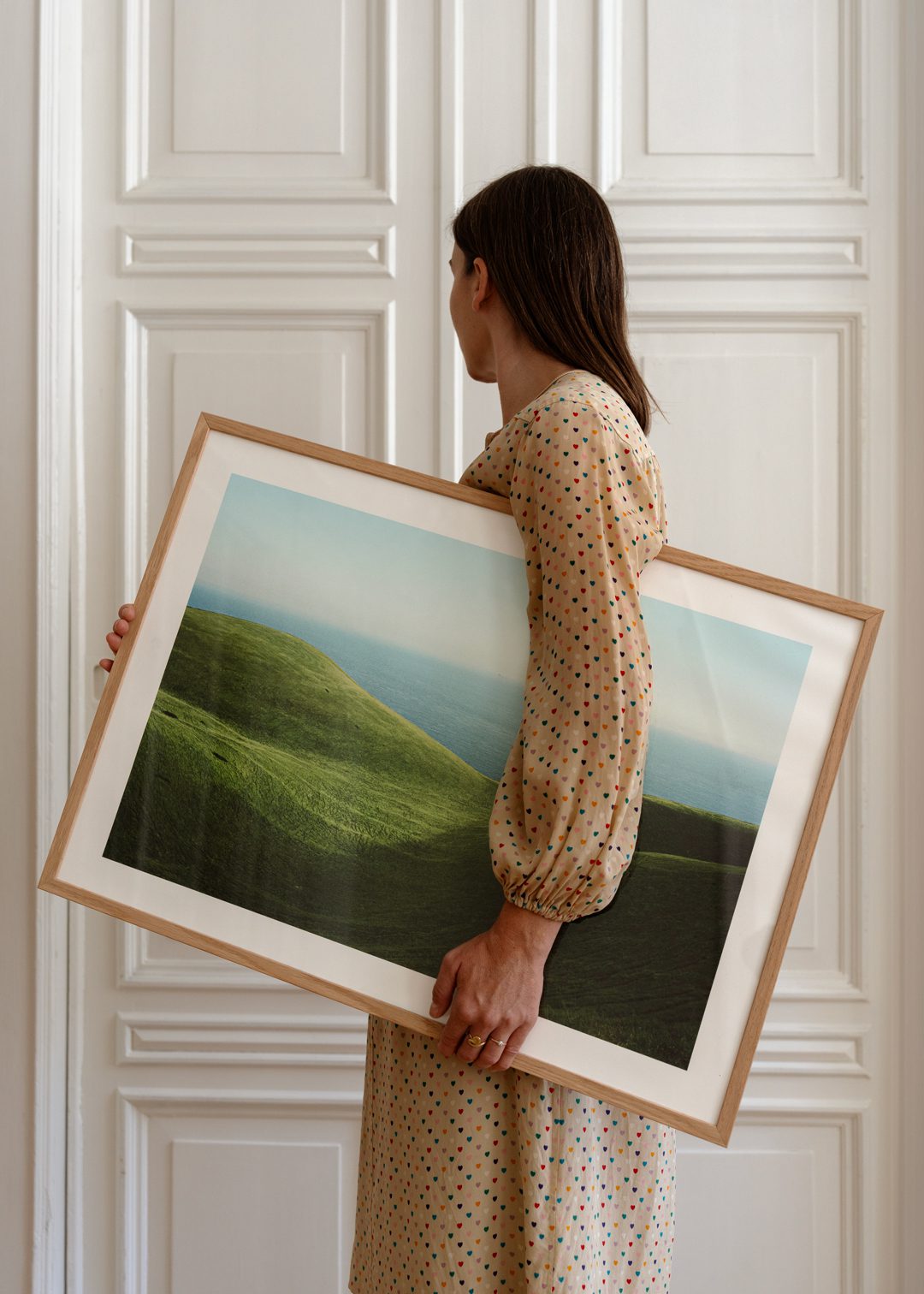 The Poster Club Dorset Poster 30x40 cm Landschaft blau