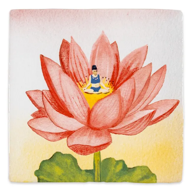 Storytiles Delft blue Inner peace Fliese 10x10 cm Ruhe