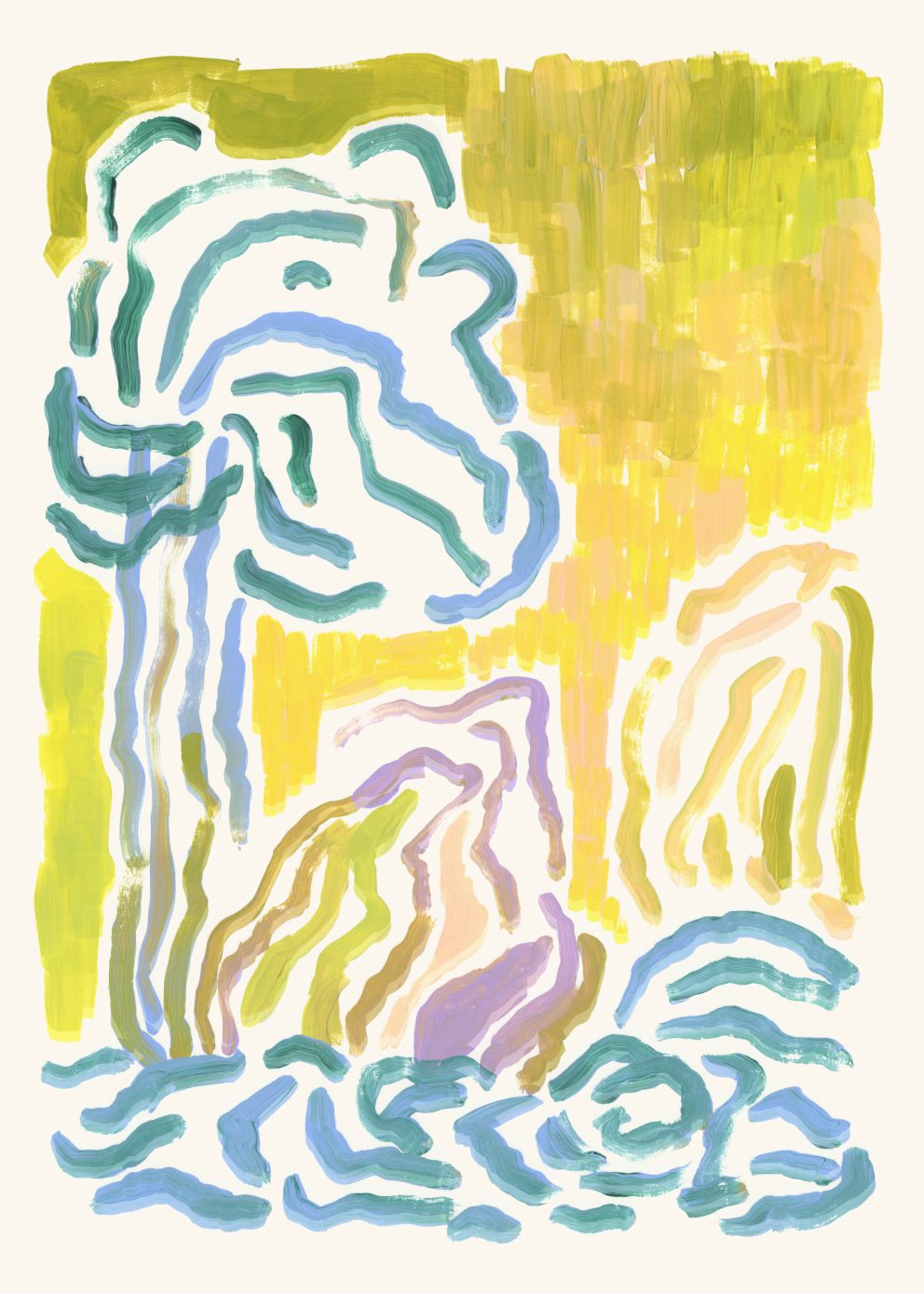 The Poster Club Untamed Nature 01 Kunstdruck 30x40 Botanik