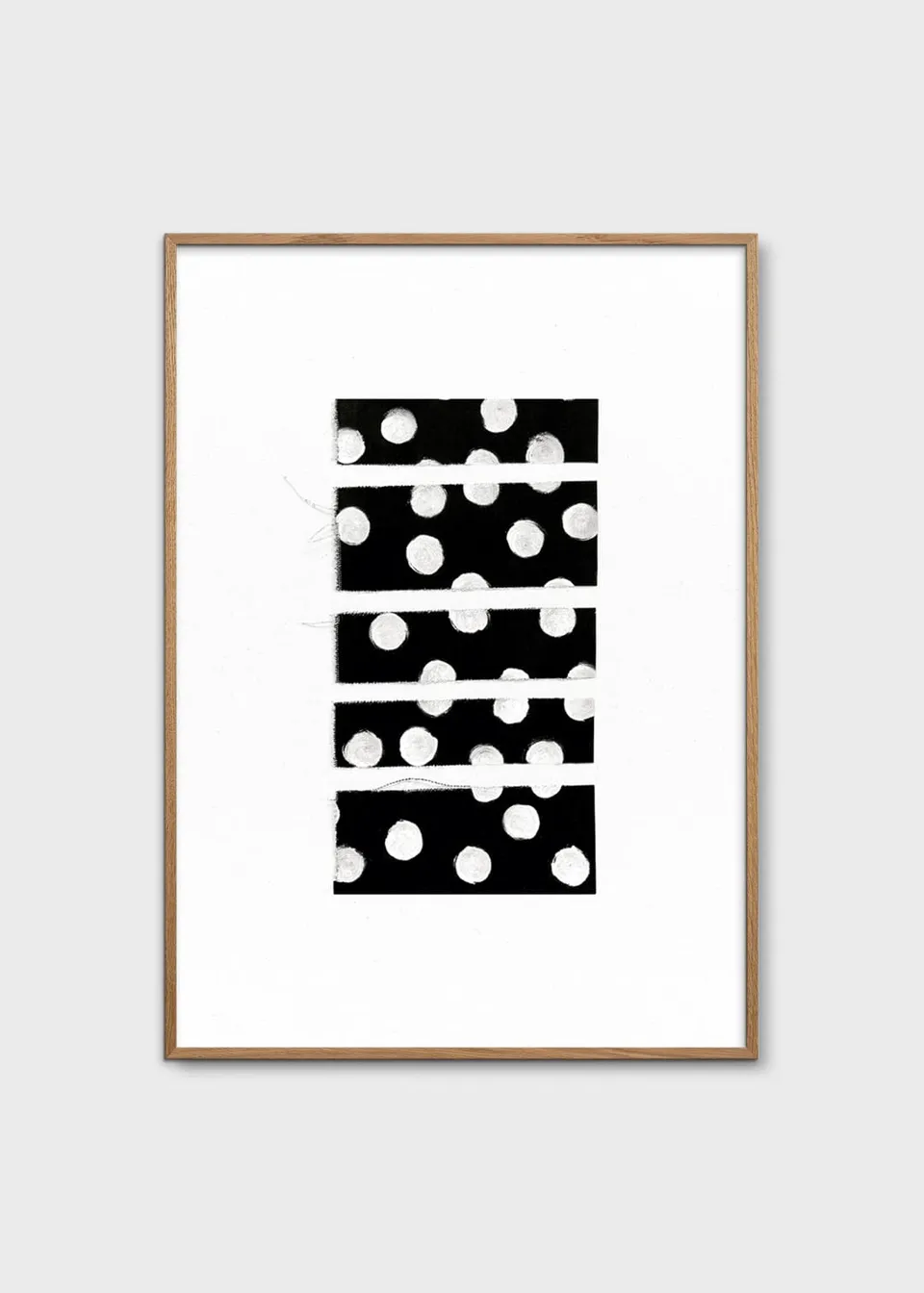 The Poster Club Art Prints Circles No. 18 Poster 30x40 schwarz-weiß