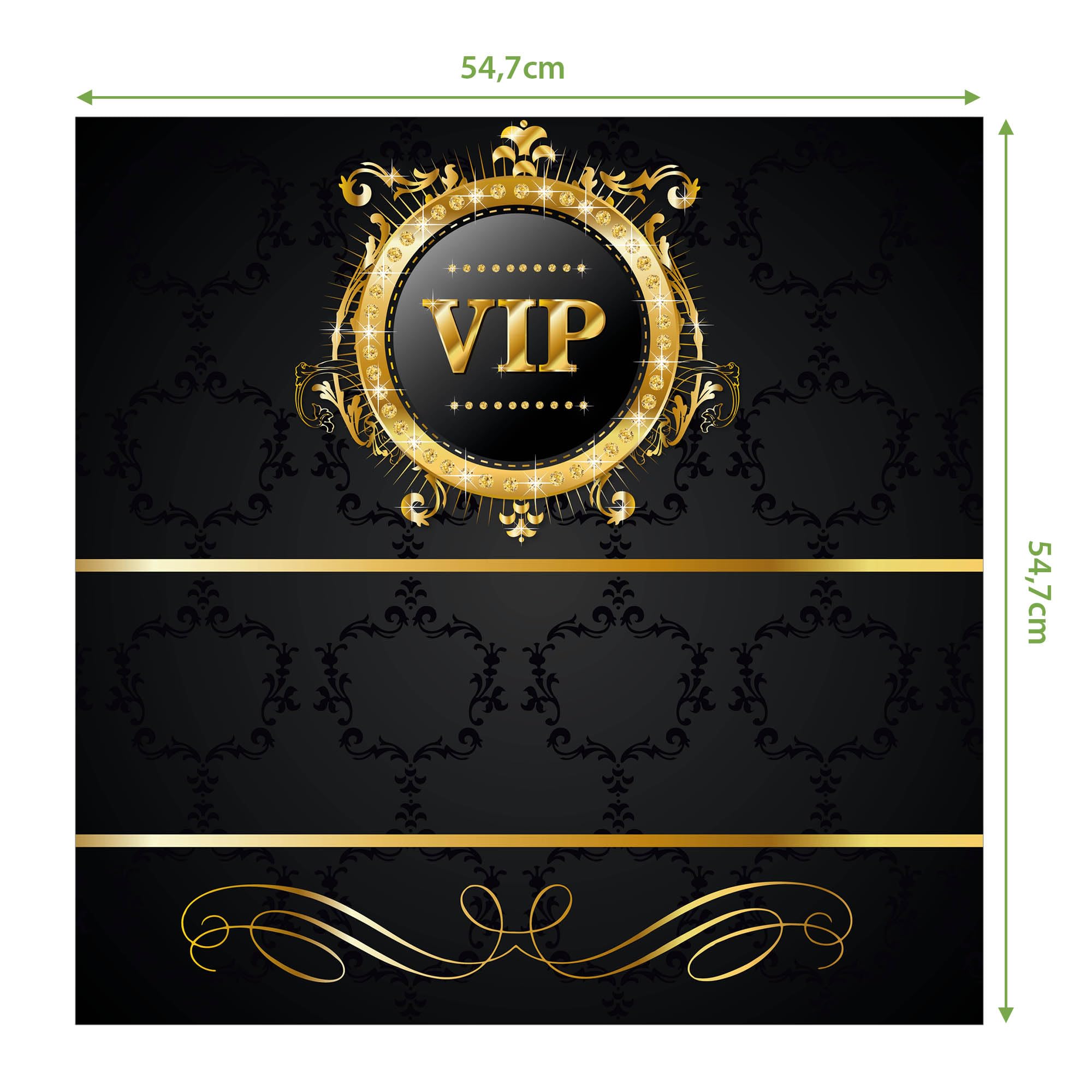 Banjado Möbelfolie VIP Tischfolie 55x55 selbstklebend