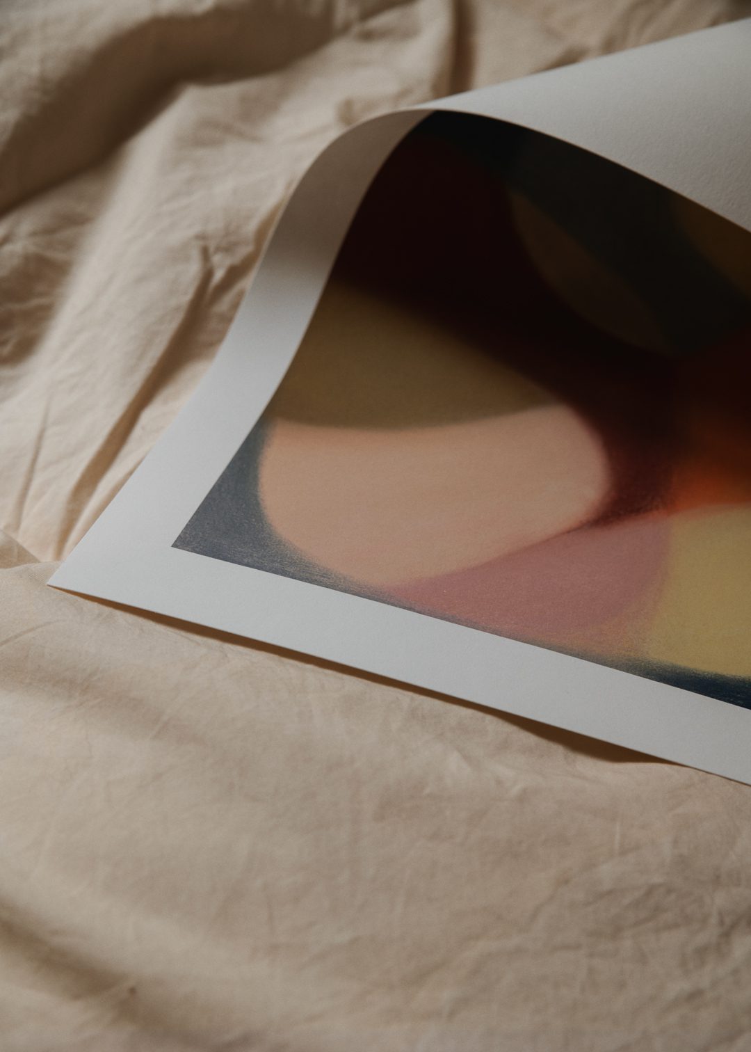 The Poster Club Art Prints Increase Poster A4 abstrakt blau