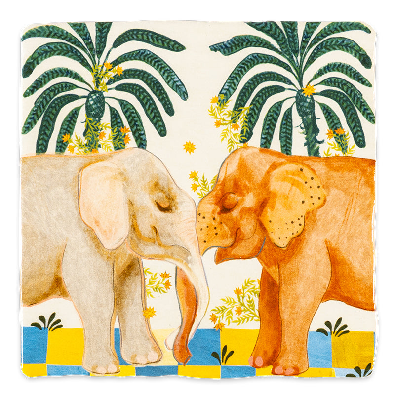 Storytiles Gift Sets Holding on to you Fliese 10x10 cm Elefant