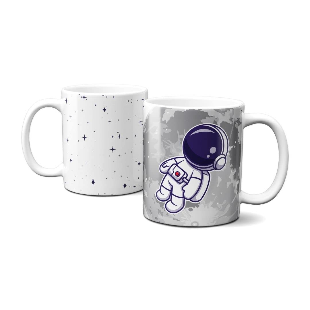 Hustling Sharks Wandbilder Astronaut Tasse 330ml weiß pastell