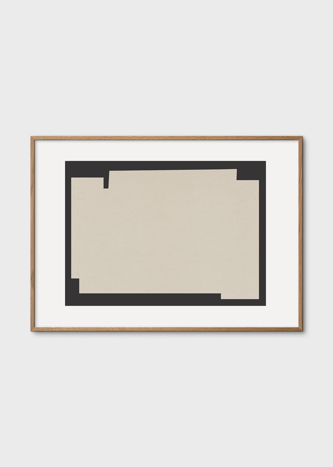 The Poster Club Bauhaus Black Kunstdruck 50x70 schwarz
